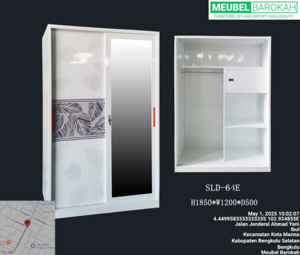 Lemari Pakaian Pintu 2 (SLD-64E)