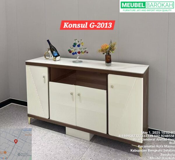Bufet Konsul Lapis HPL+Granit "G-2013"