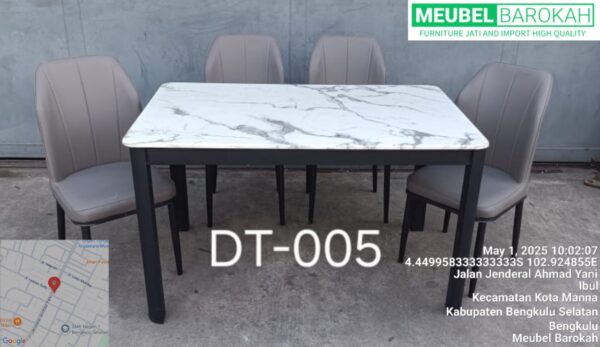 Meja Makan "Granit" 6 Kursi (DT-005)