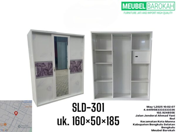 Lemari Pintu 3 "160"