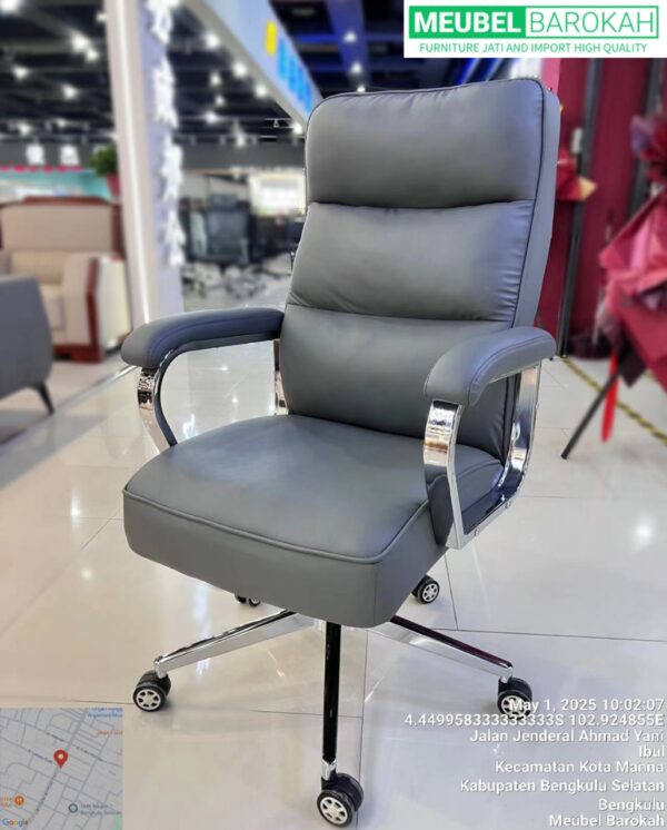 Kursi Kantor Statis "607" (Grey)