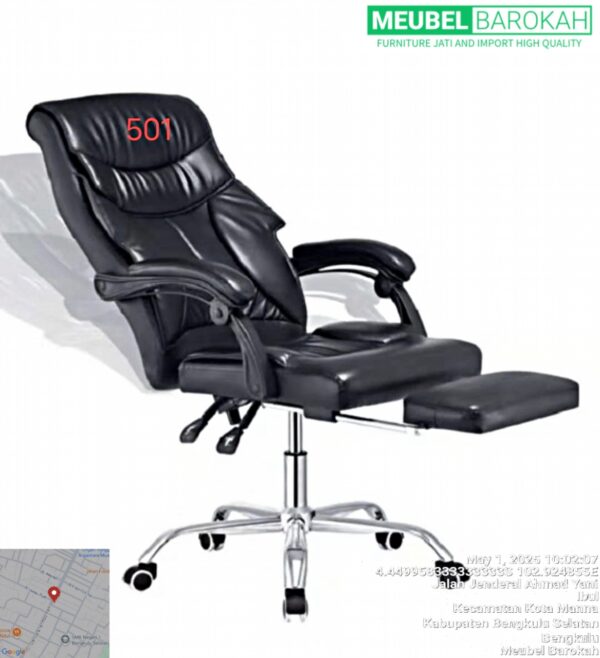 Kursi Direktur "FootStep" Black